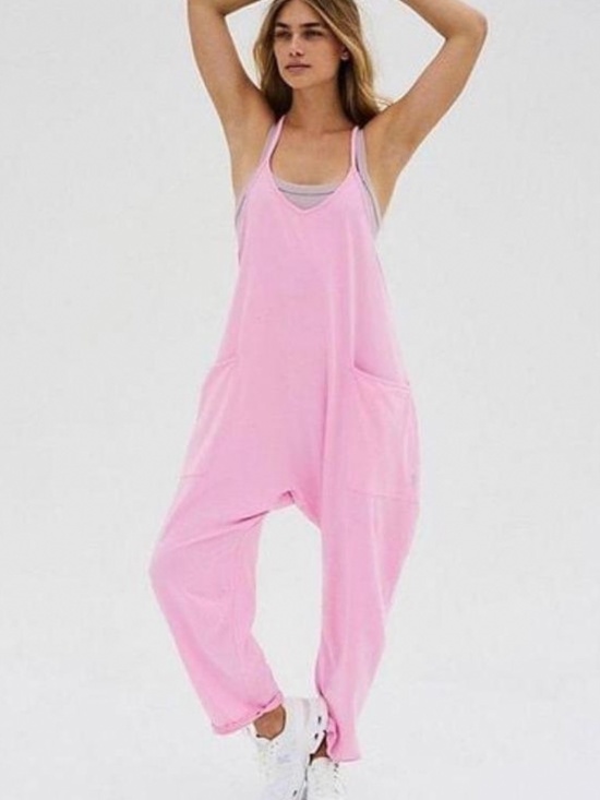 FP Movement by Free People Pants - FP Movement by FP Hot Shot Onesie in Pink Aura Sz XS NWT